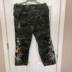 DRIFTWOOD Green Camouflage Pants